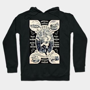 Travel Outfitter Shop Advertisement Paris 1879 Hoodie